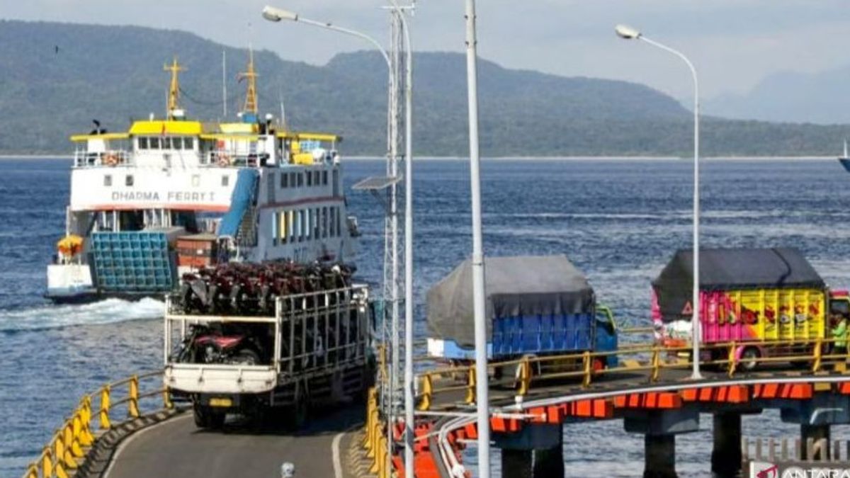 54 ferryes Ketapang-Gilimanuk prêts à servir le long métropolitain