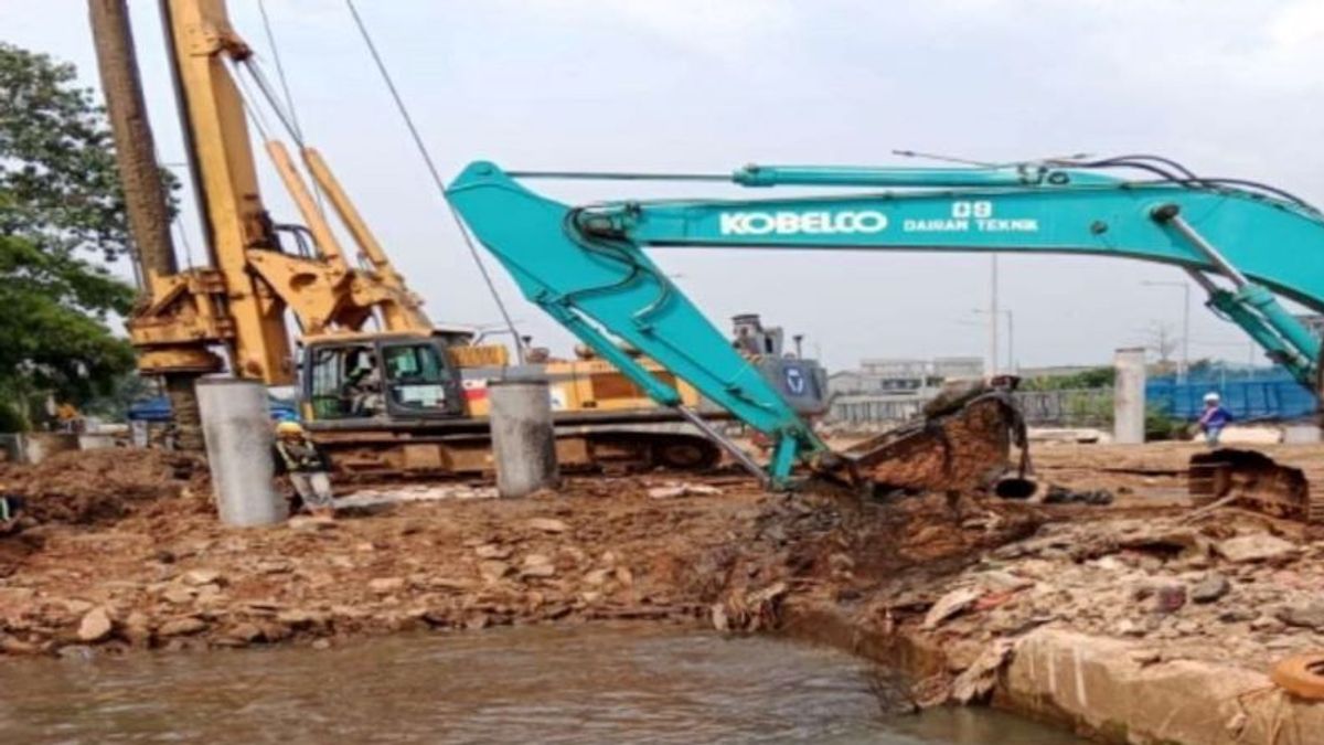 PUPR Tangani Banjir Tol Pondok Aren-Serpong