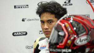 Mario Aji Gagal Finis Usai Crash dalam Balap Moto2 di GP Thailand