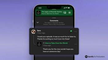 Spotify Luncurkan Kolom Komentar di Fitur Podcast 