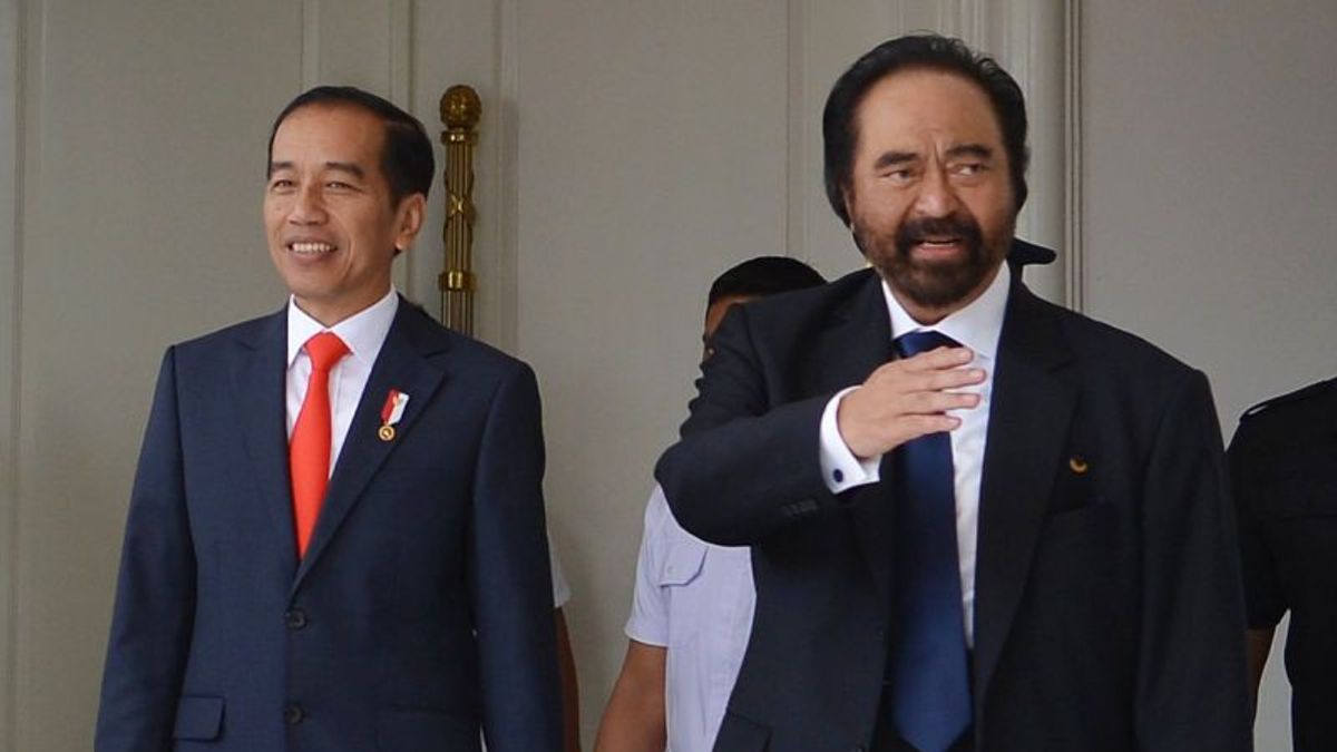 Le palais autorise le président Jokowi à rencontrer Surya Paloh