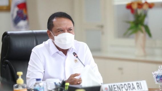  Menpora Serahkan Daftar Atlet Prioritas Penerima Vaksin ke Kemenkes