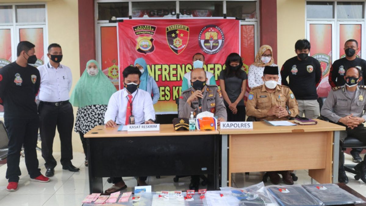 Kepahiang Police Arrest 5 Civil Servant Candidate Brokers, Victims Asked For Millions Of Rupiah