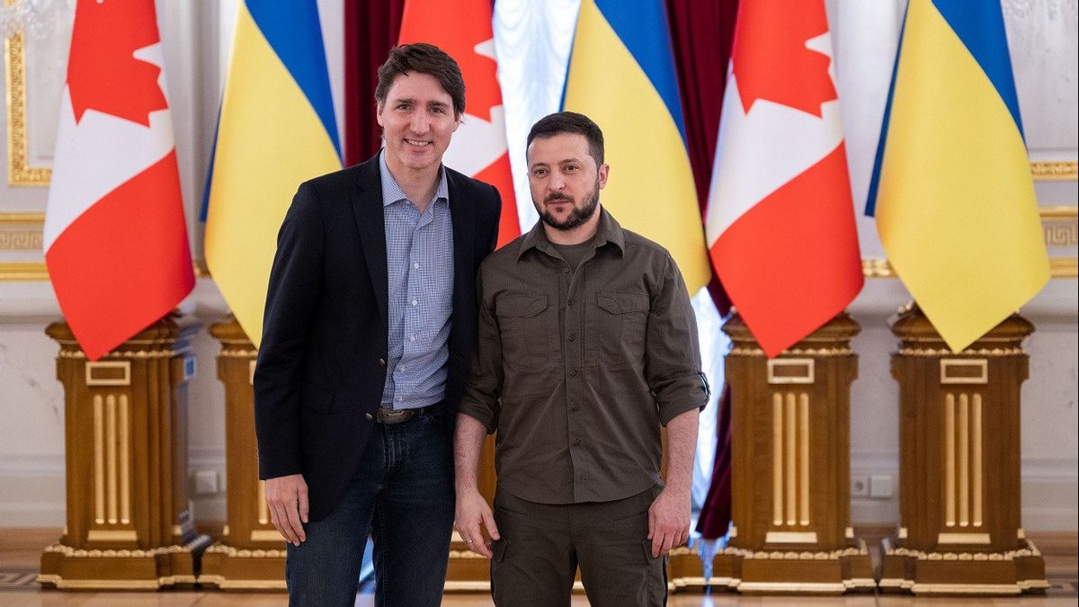 Canadian PM Trudeau Announces New Military Aid To Ukraine, From Drones To Mine Operations Funding