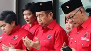 Le cadre du PDIP d’Irsan-Hadi lors de l’élection du Kalimantan oriental de 2024