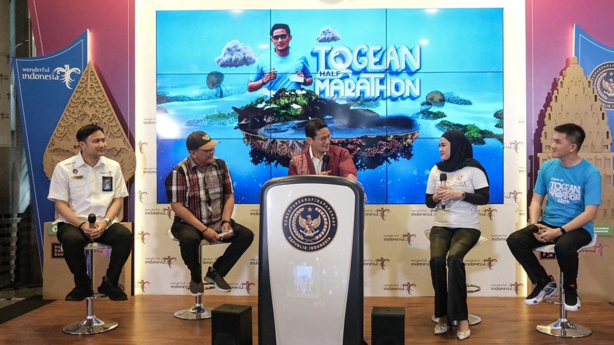 Mountains To Sea View, Togean HAlf Marathon 2024 Route Ready To Improve Run Sports Lovers