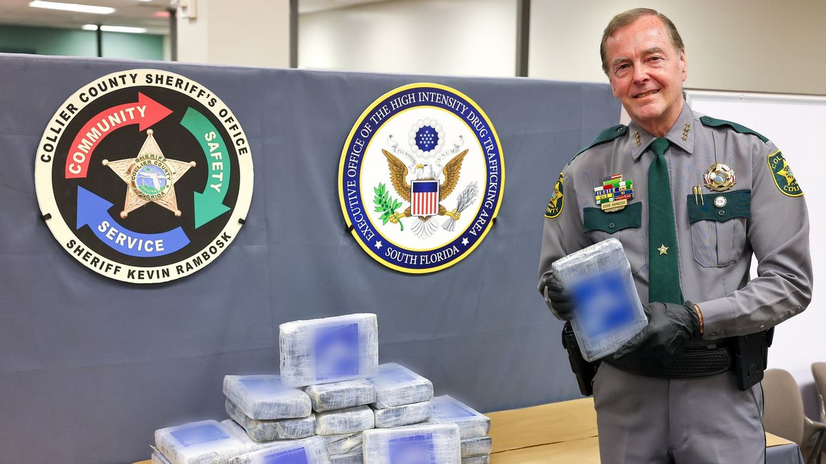 Cocaine d'une valeur de 24,6 milliards de roupies dans les cotes de Floride après la tempête Debby