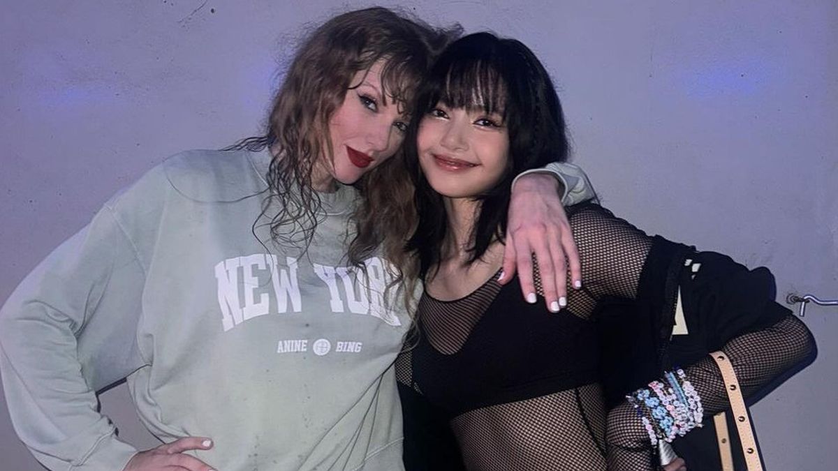 Lucky Fans, BLACKPINK Lisa Steals Photo With Taylor Swift On Backstage The Eras Tour