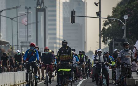 Stop Dulu Bersepeda di Jalan, Anies Baswedan: Kita Ingin Anda Selamat