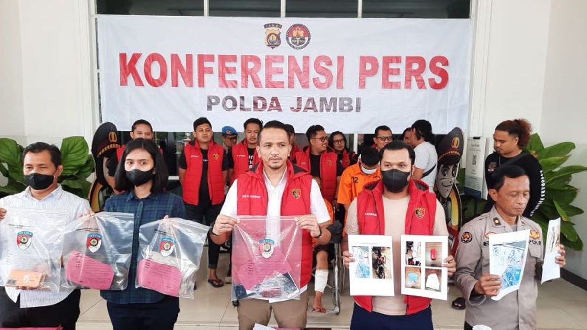 Police Have Arrested A Gang Of Bank Customers In Jambi, One Perpetrator.