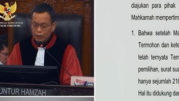 Session Of The Legislative Election Dispute, MK Orders KPU To Do PSU At Pols 004 Sungai Lala Riau