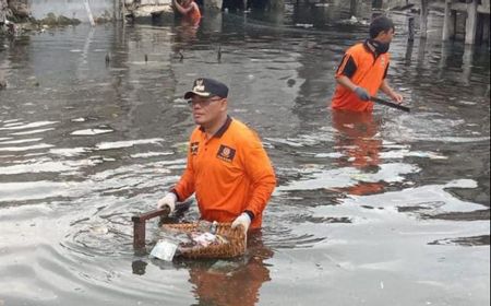 Gerebek Sampah di Pulau Kelapa Kepulauan Seribu, Sudah 5 Ton Sampah Diangkut