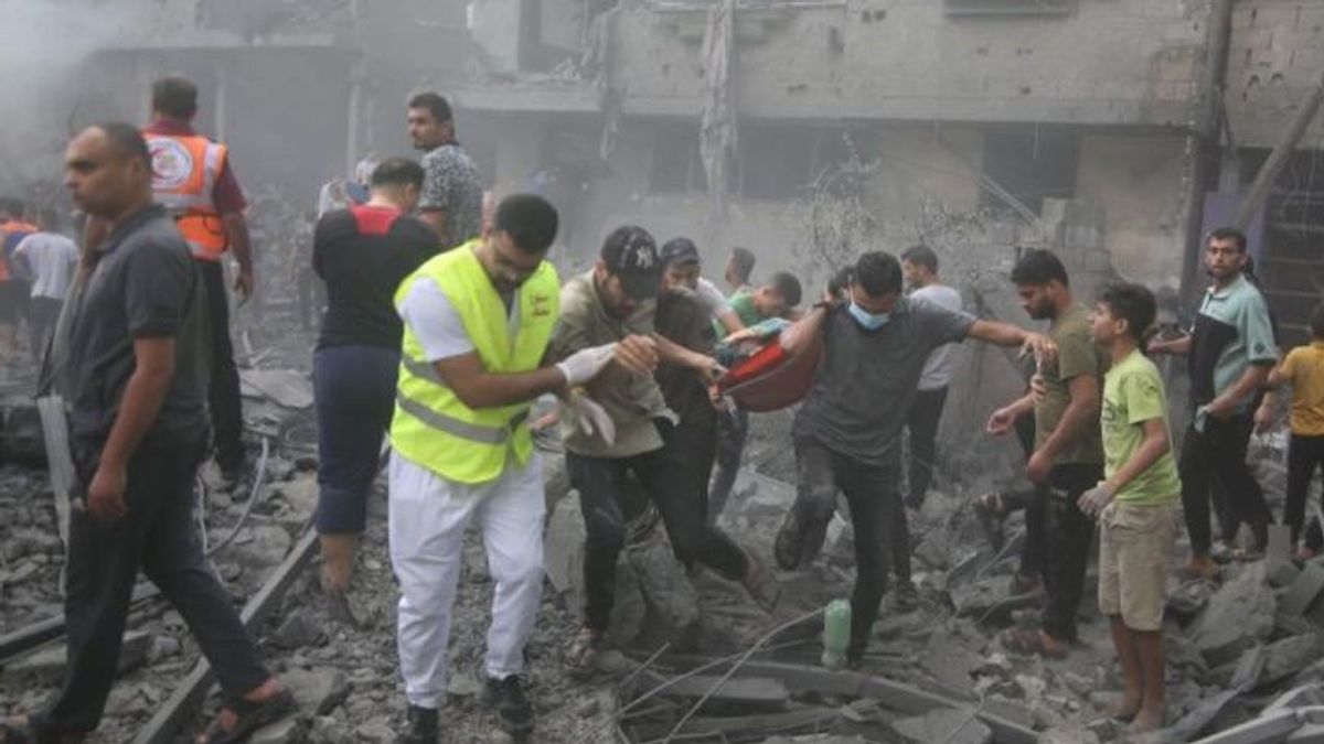 26 Mosques In Gaza's Collapsed Gaza Strip Bombarded By Israel