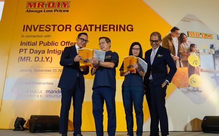 MR. D.I.Y. Siap IPO, Incar Dana hingga Rp4,7 Triliun