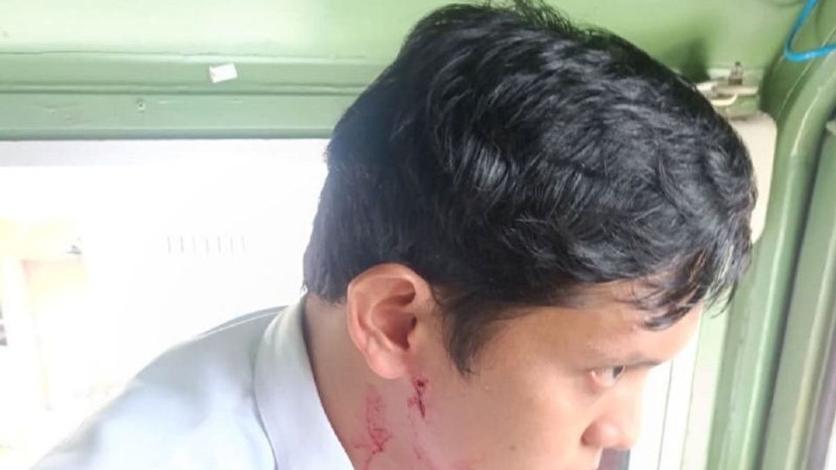 Kaca Lokomotif Pecah Asisten Masinis Luka, KAI Sumut Geram Buru Pelempar Batu ke Kereta Sawit Asahan