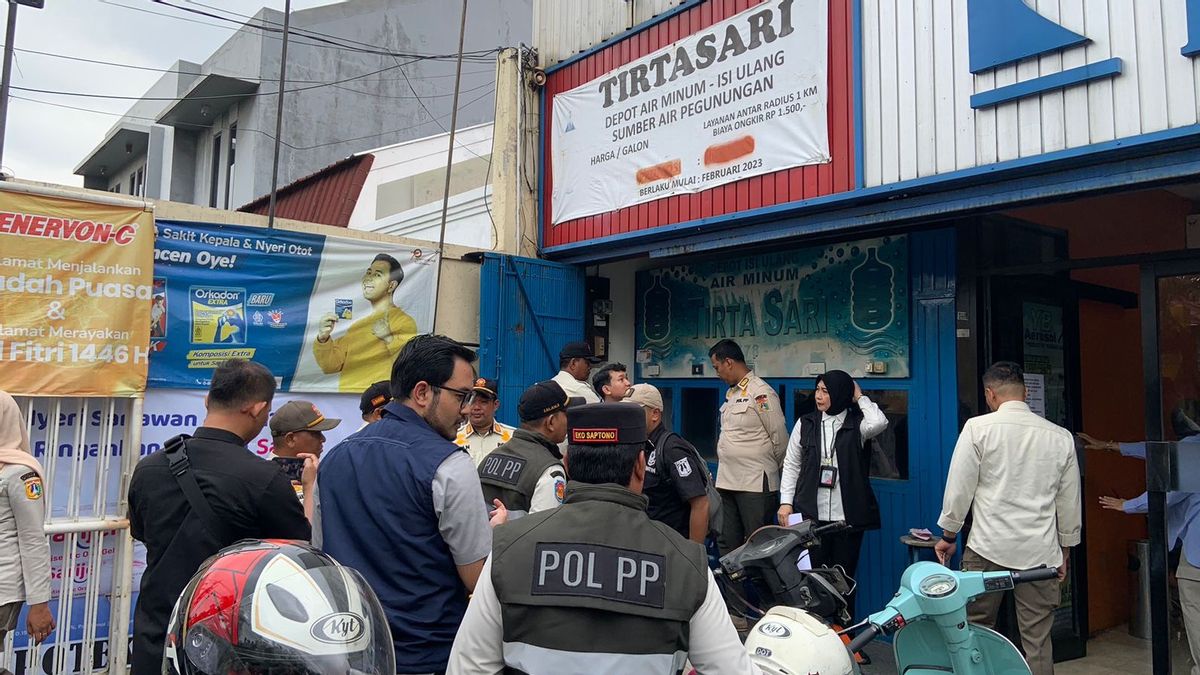 Still Many Refill Water Contaminated with Bacteria, Several Depots in Jakarta Re-Disciplined