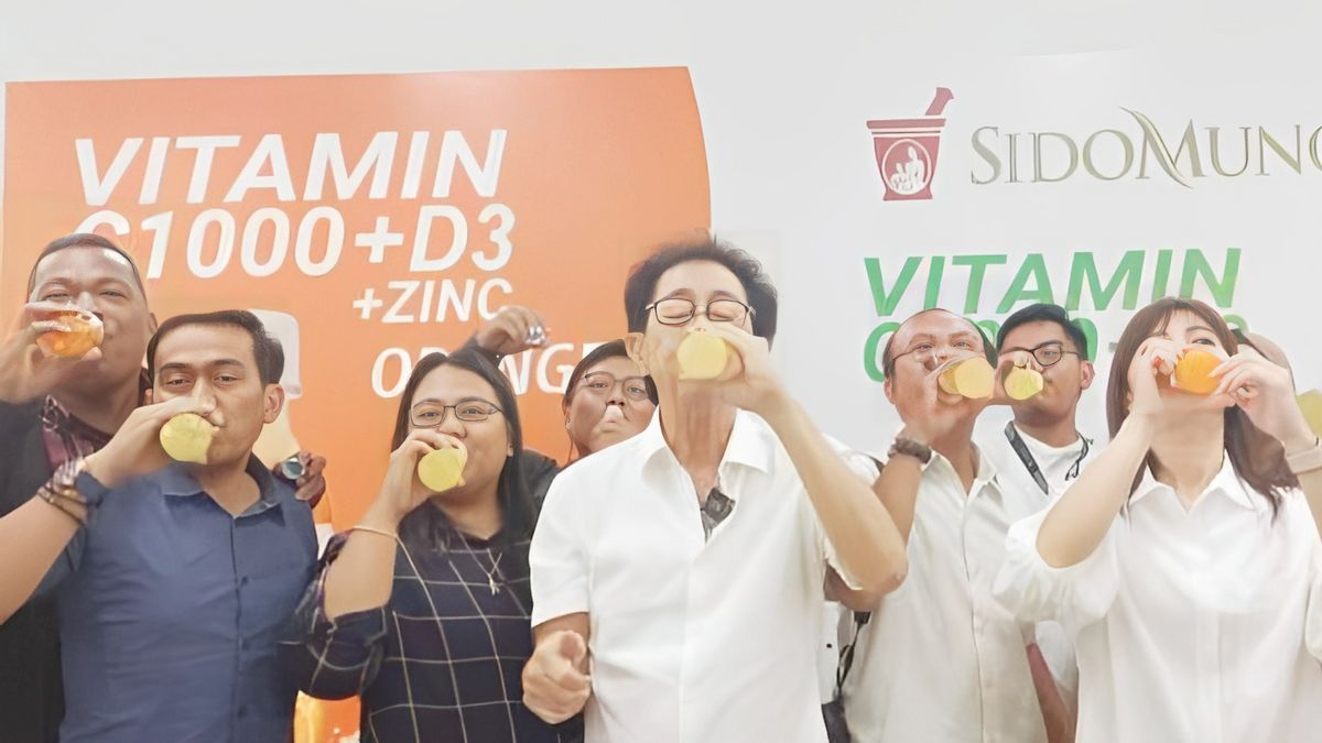 Sido Muncul Luncurkan Produk Vitamin Kemasan Botol