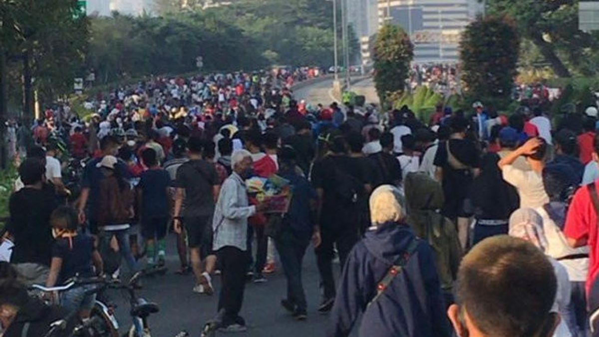The Reason For The Car Free Day Event In Jakarta Is Crowded With Residents