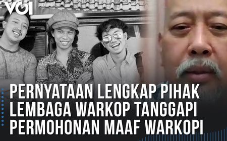 VIDEO: Pernyataan Lengkap Pihak Lembaga Warkop Tanggapi Permohonan Maaf Warkopi