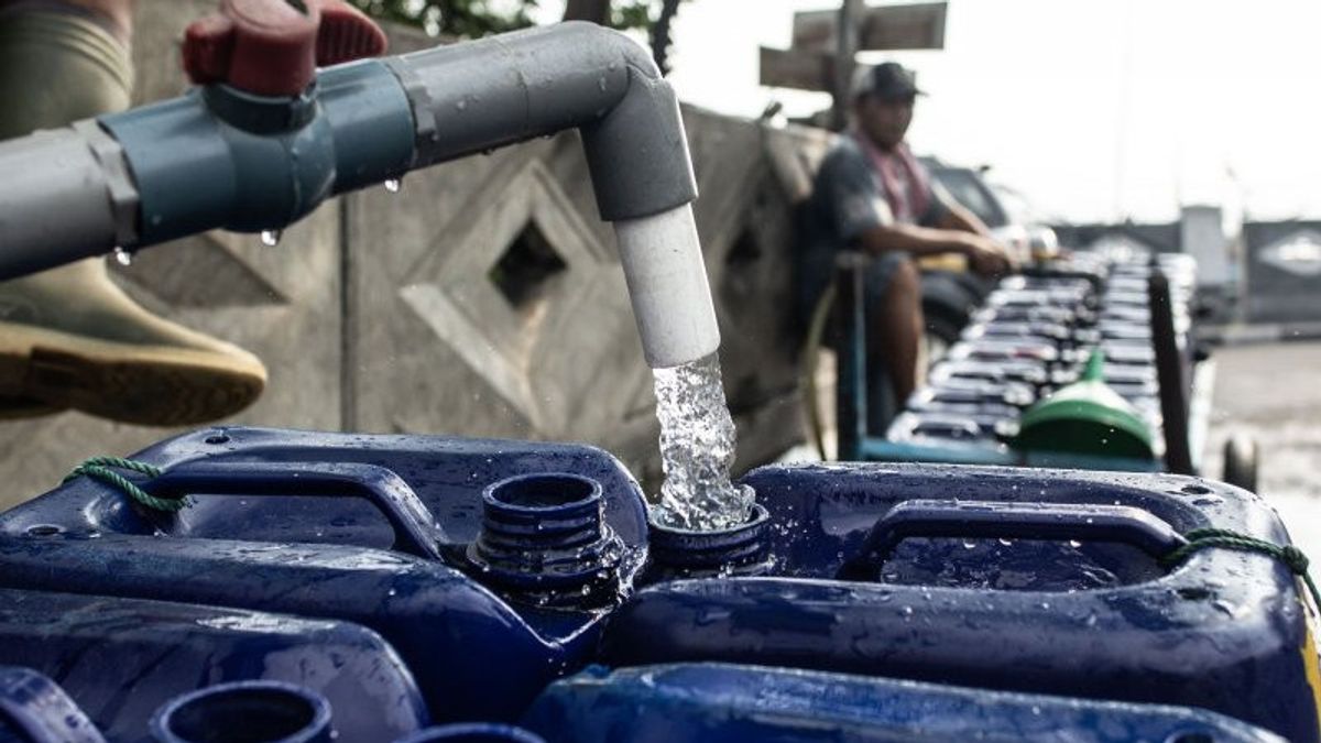 由Palyja管理的PAM水泄漏高达48%，DKI DPRD委员会：不公平，居民支付水无法到达家中