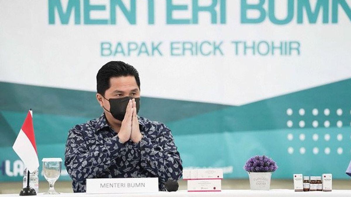Wanting SOEs To Fix Vital Object Areas, Erick Thohir Orders Form A Business Risk Team
