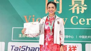 Ikut Kejuaraan Dunia Wushu 2025, Krisdayanti Raih Medali Perak untuk Indonesia