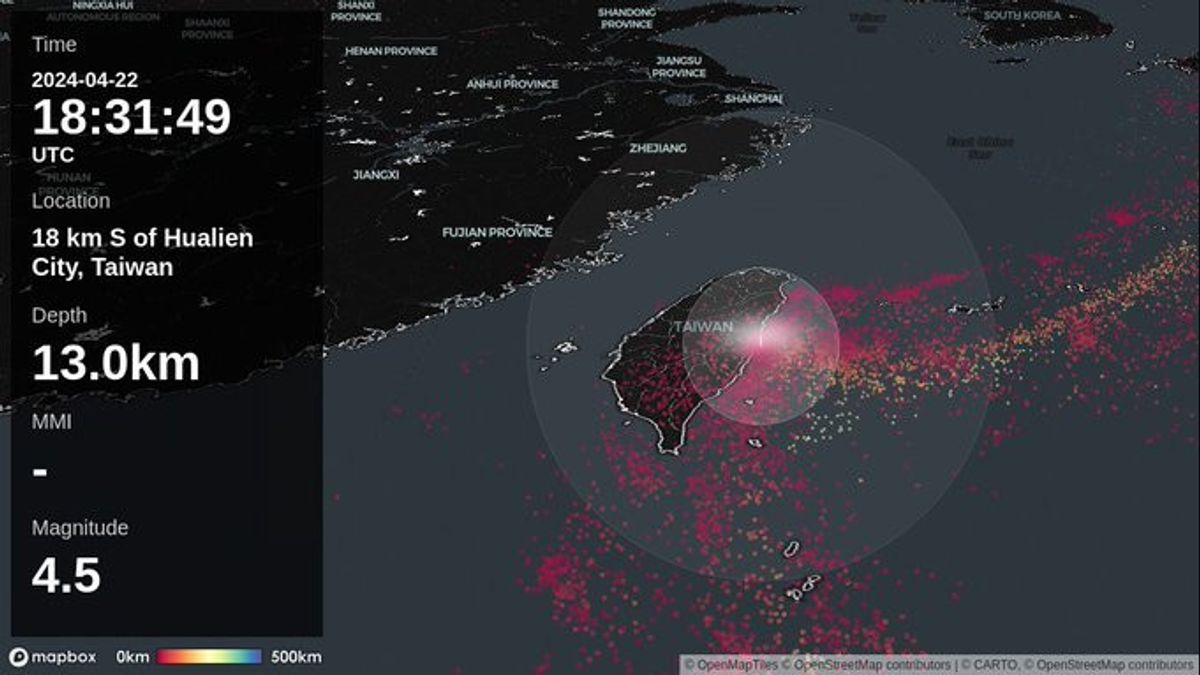 Aplikasi Peringatan Gempa Bumi yang Populer di Taiwan Menjadi Sorotan Setelah Gempa Besar