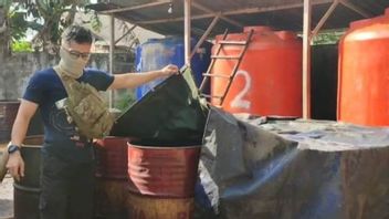 邦加槟榔警方查获22吨非法燃料