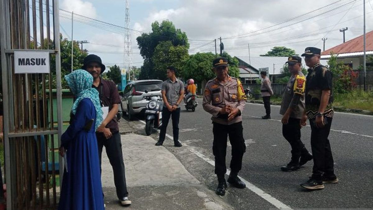 Acting Regent Of Belitung Guarantees PSU At Pols 001 Air Raya Village, Tanjung Pandan Will Run Smoothly