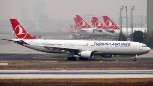 Turkish Airlines Bakal Gratiskan Layanan Wi-Fi untuk Penumpang di Seluruh Armadanya