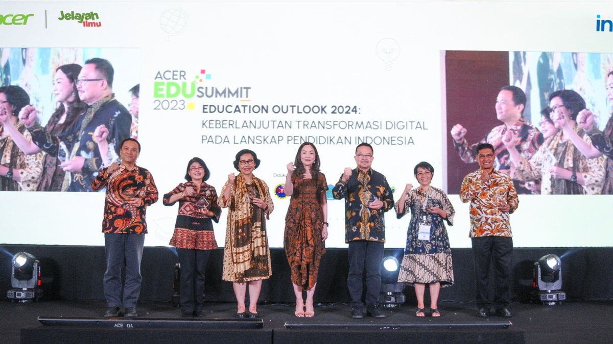 鼓励印度尼西亚教育数字化转型的可持续性,Acer展示了Acer Edu Summit 2023