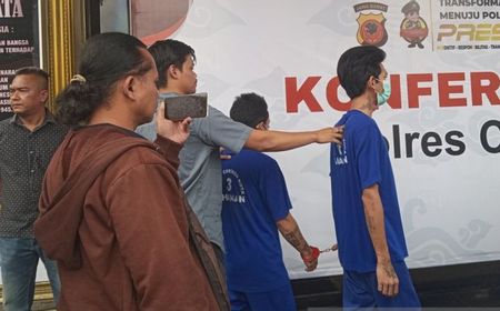 3 Pelaku Pencurian yang Diringkus Polres Cirebon Kota Gunakan Modus Bobol Plafon Masuk ke Minimarket