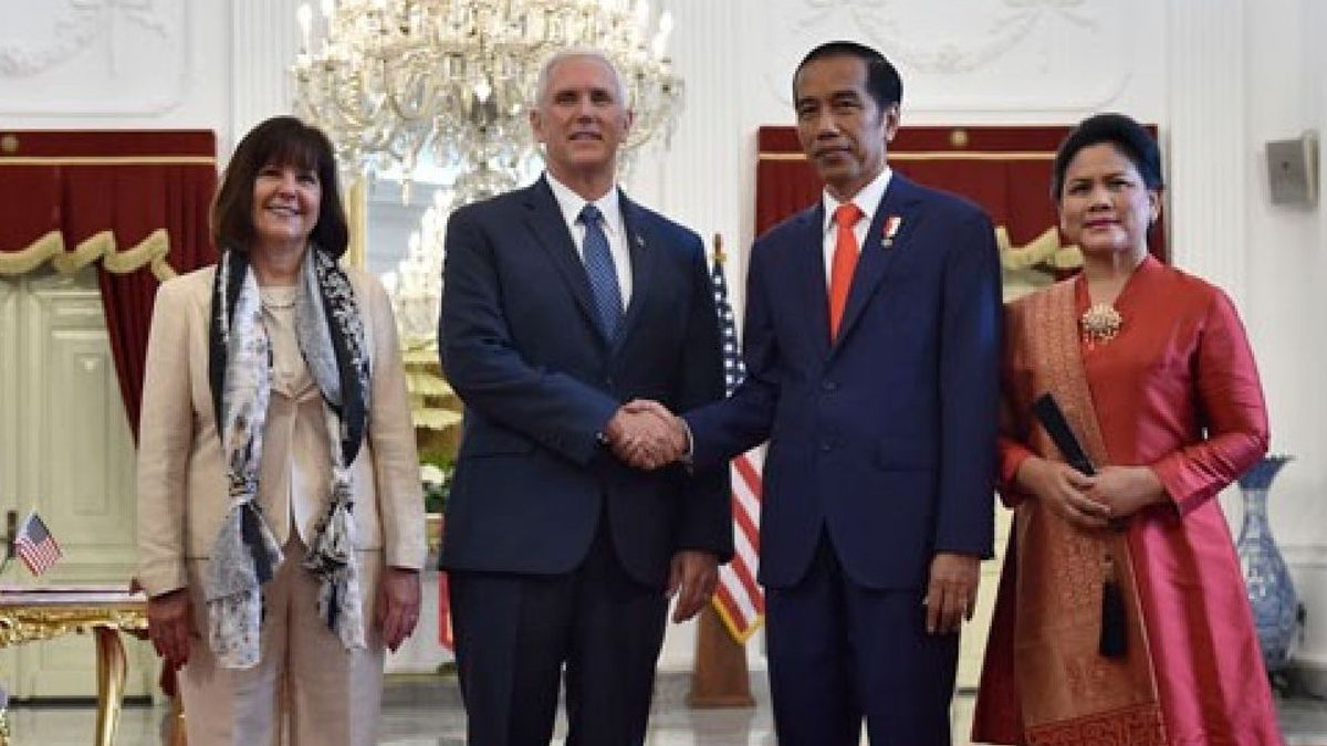 米国副大統領は、インドネシアのイスラム伝統が今日の記憶で世界にインスプレーできることを称賛します、20 Aprl 2017