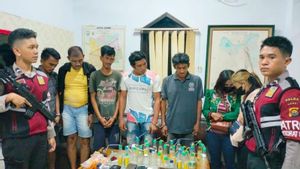 Polda Jambi Gerebek Lokasi Pesta Narkoba di Talang Banjar, 7 Orang Diamankan