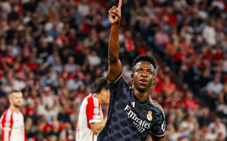 Hasil Liga Champions: Vinicius Selamatkan Real Madrid dari Kekalahan Lawan Bayern Munchen