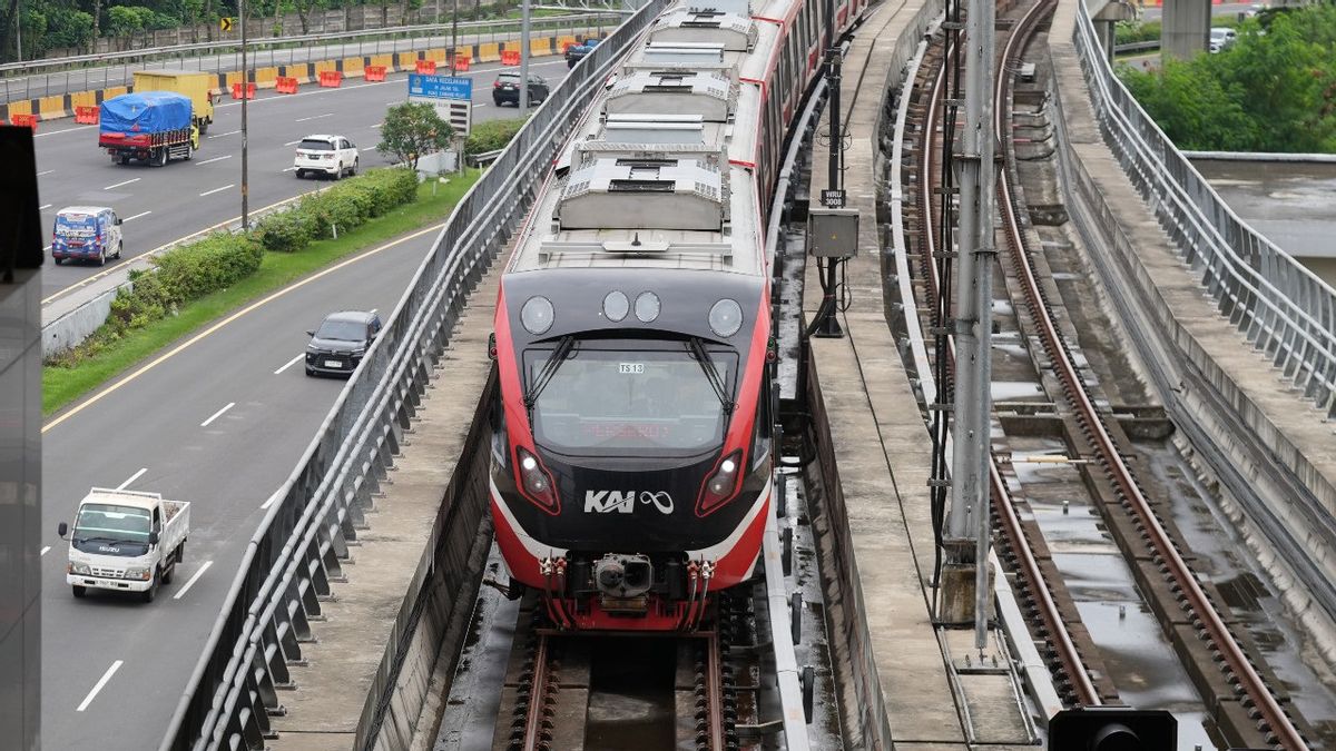 Long Weekend Tahun Baru Islam, LRT Jabodebek Belakukan Tarif Maksimal Rp10.000