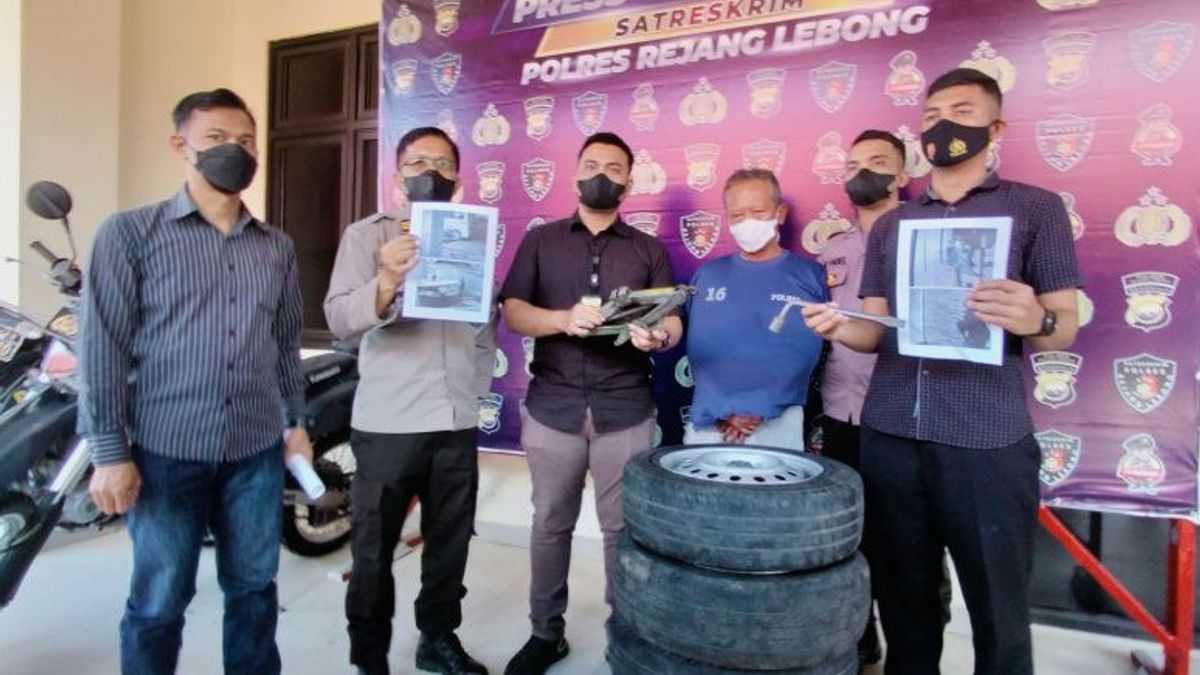 The Perpetrator Of The Theft Of Ambulance Car Tires In Bengkulu Arrested When He Wanted To Sell The Proceeds