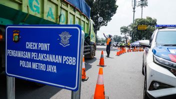 The Police Have Prepared Various Things To Welcome The Implementation Of The PSBB
