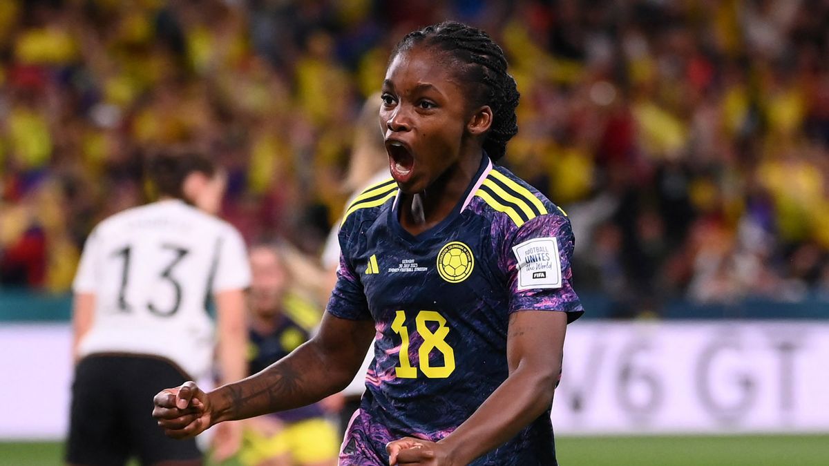 After Scoring A Sensational Goal Against Germany, Colombia's Women's National Team Player Kolaps, This Is The Second In Three Days!