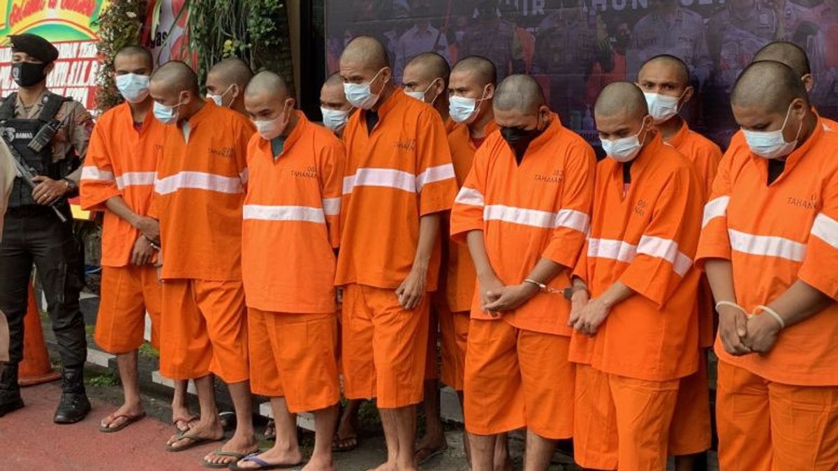 Polisi Tangkap 14 Orang Pelaku Pengeroyokan saat Malam Tahun Baru di Malang