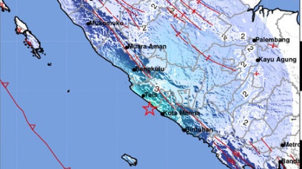 ベングルが振動、早朝にマグニチュード5.1の地震が発生
