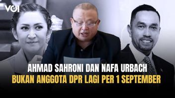 Ahmad Sahroni et Nafa Urbach désactivés par les membres de la faction de la RPD NasDem