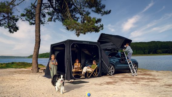 Porsche Introduces Canopy Tent To Accompany Endless Adventure