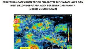 BMKG: Siklon Tropis Charlotte Jauhi Indonesia