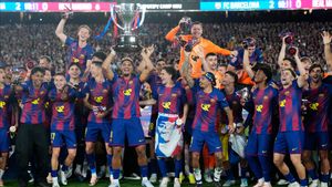 Kalahkan Real Madrid di El Clasico, Barcelona Juara La Liga Spanyol