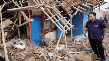 Erick Thohir Bakal Bangun Puskesmas Tahan Gempa di Cianjur