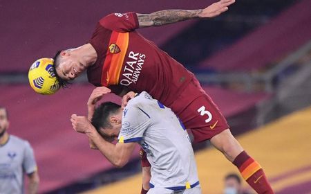 Hancurkan Verona 3-1, Roma Rebut Keembali Posisi 3 dari Juventus