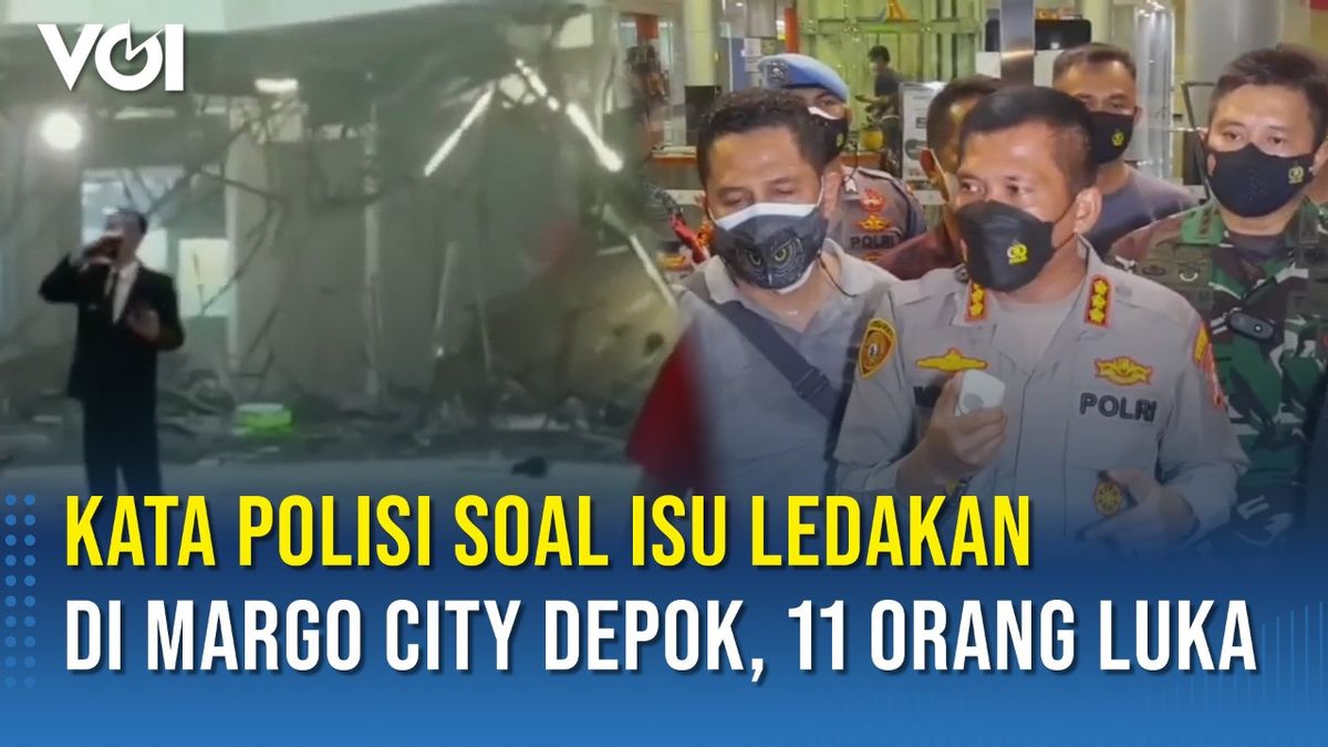 VIDEO: Viral Issue Of Explosion In Margo City Depok, This Is What The Police Say