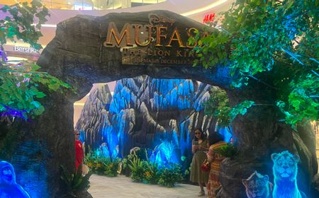 Meriahkan Natal dengan Instalasi Mufasa: The Lion King