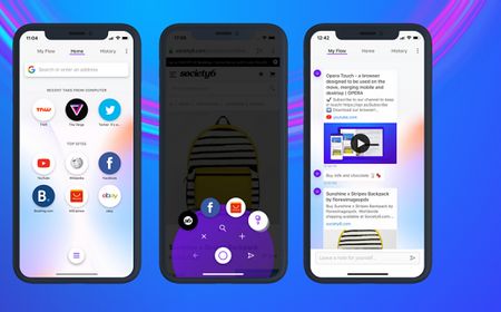 Opera Patahkan Pasar Google Chrome, Beri Pengguna iOS Akses VPN Gratis
